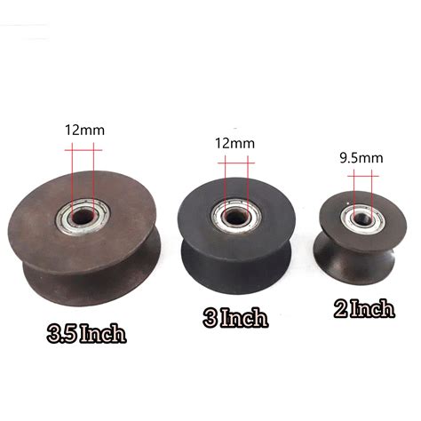 Sliding Steel Door Gate Roller Wheel With Bearing For Steel Sliding