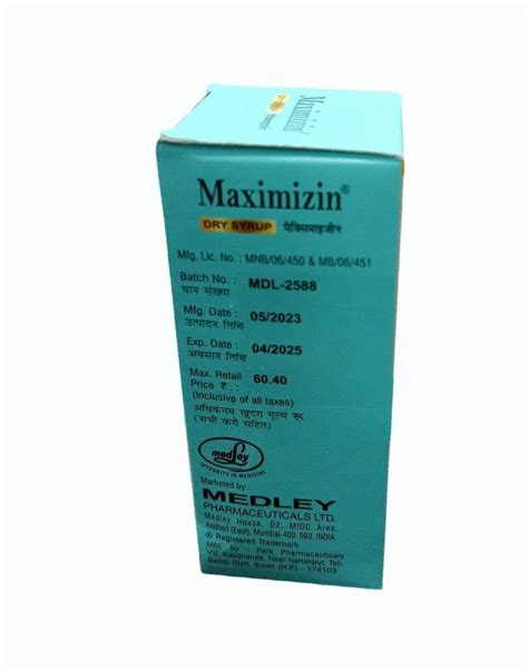 Amoxicillin Potassium Clavulanate Oral Suspension Ip At Rs 32 Box