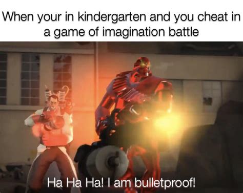 Ha ha I am bulletproof : r/memes