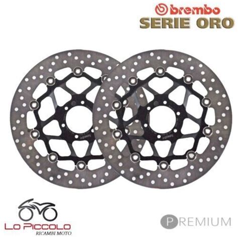 Cp Disques De Frein Avant Brembo Sr Or Flottant Honda Cb F Hornet