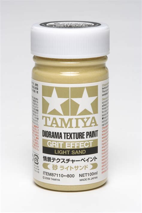 Tamiya 87110 Textured Paint Grit Light Sand Metro Hobbies