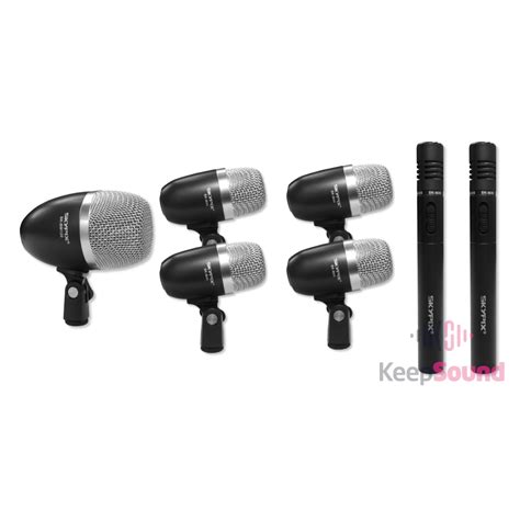 Kit Microfones Para Bateria Sk Mk D Skypix Keepsound Loja De