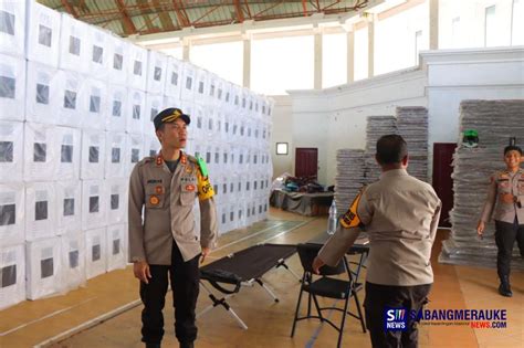 Permudah Koordinasi Polres Rohil Dirikan Posko Bersama Pemilu 2024 Di