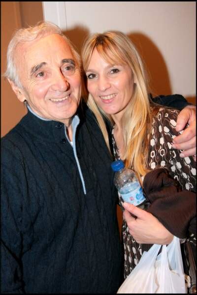 Charles Aznavour Sa Fille Katia Sa Fiert Gala