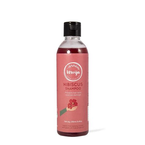 Buy Urvija Hibiscus Shampoofree Hair Cleansing Therapy Prevents Hair Fall And Itchy Scalpfree