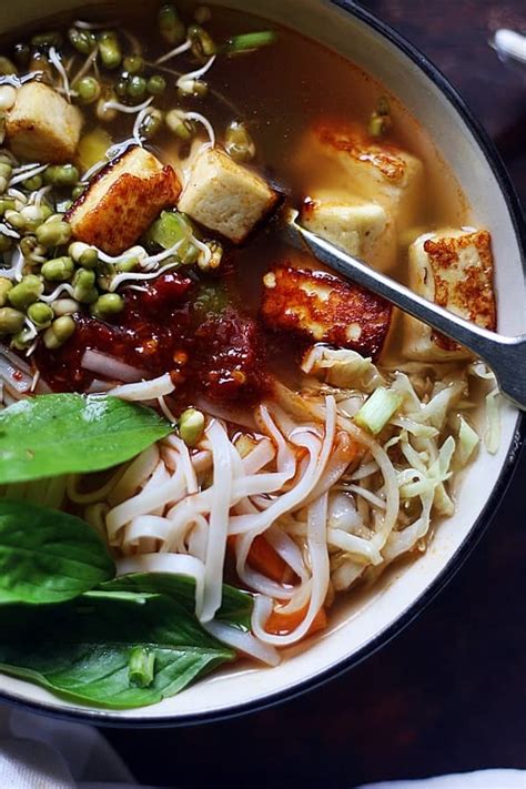 Vegan Pho Vietnamese Noodle Soup Cook Click N Devour