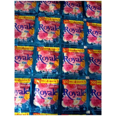 Jual Royale Pewangi Dan Pelembut Pakain Sachet Isi 12 Sachet Renceng