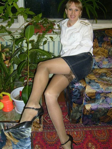 Russian Slim Lady With Long Legs Wearing Shiny Tan Stockings Porn Pictures Xxx Photos Sex