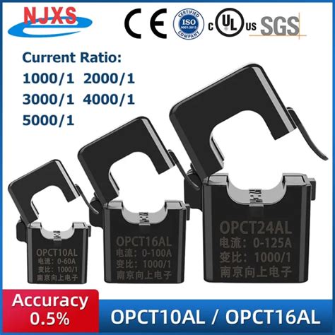 Micro Split Core Current Transformer Sensor Ac Open Type Ct Clamp 5a