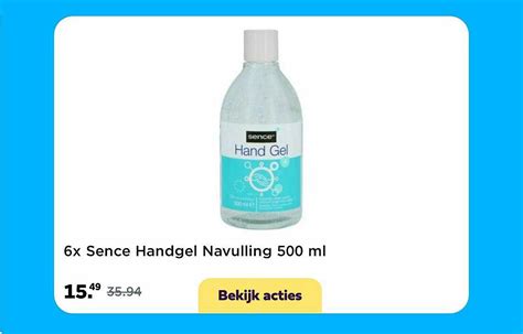 X Sence Handgel Navulling Ml Aanbieding Bij Plein Folders Nl