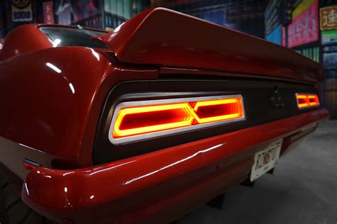 69 Camaro Vengeance Led Infinity Tail Lights — Black Cloud Battalion