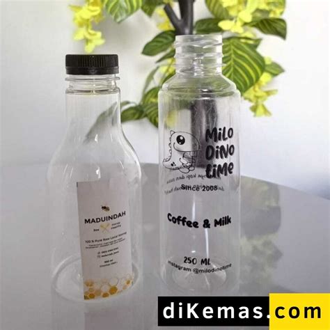 Contoh Desain Label Kemasan Botol Kosong IMAGESEE