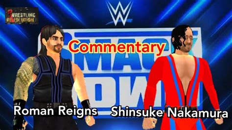 Roman Reigns Vs Shinsuke Nakamura Wwe Smack Down Live Oct 18 2019 Wr3d