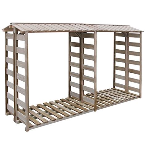 Tidyard Abri De Stockage En Bois Pin Impr Gn Pour Jardin De Chauffage