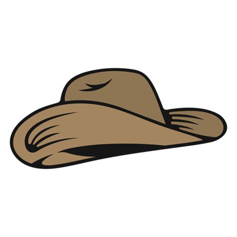 Sombrero De Vaquero Simple Descargar Png Svg Transparente