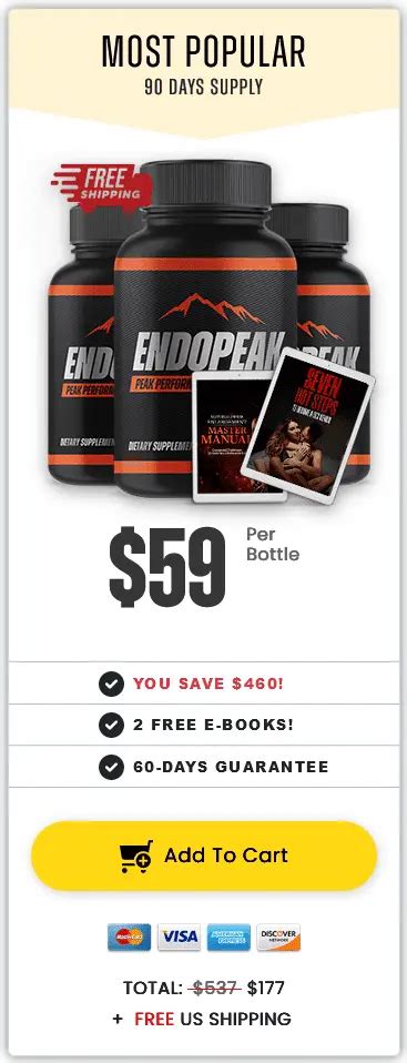 Endopeak Official Site USA Improve Male Performance