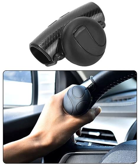 KeepCart Car Steering Knob 360 Degree Rotation Driving Steering Wheel