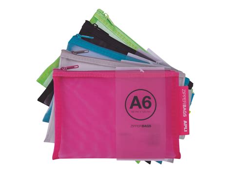 Apli Agipa Pochette Zipper Bag A6 disponible dans différentes