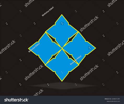 Diamond Shape Logo Background Cover Design Stock Illustration ...