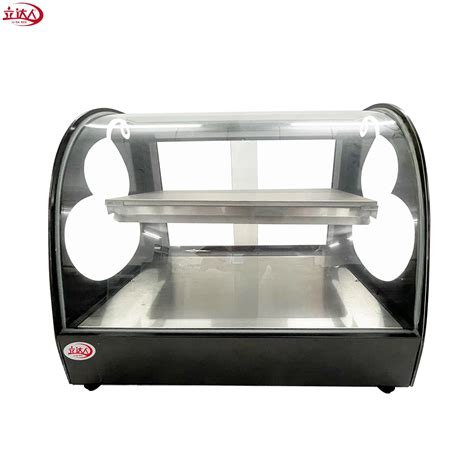 Lida Electric Stainless Steel Hot Food Display Warmer Showcase Hot Food Display Warmer Cabinet