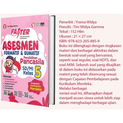 Jual Buku Ringkasan Materi Dan Latihan Soal Faster Asesmen Formatif Dan