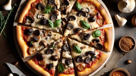 Mushroom Pizzas Mushroom Growing