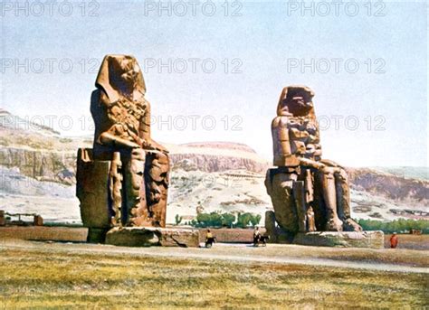 The Colossi Of Memnon Egypt 20th Century Artist Unknown Photo12