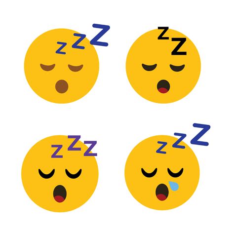 Free Sleepy Emoji Vector Template Edit Online And Download