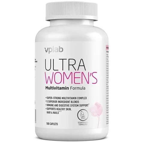 VPLab Ultra Womens мультивитаминная формула 180 капсул, ВПЛаб Ультра ...