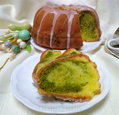 BABKA CYTRYNOWA Z HERBATA MATCHA Przepis PrzyslijPrzepis Pl