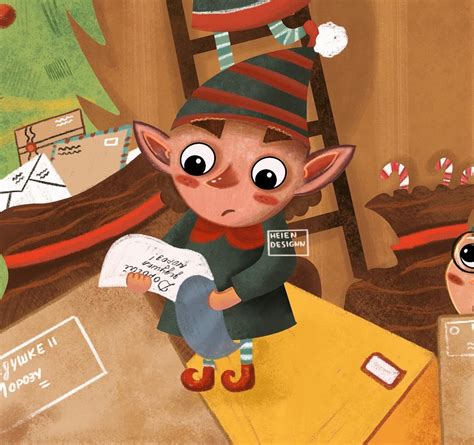 Иллюстрация Эльф в стиле 2d, персонажи, реклама персонажи