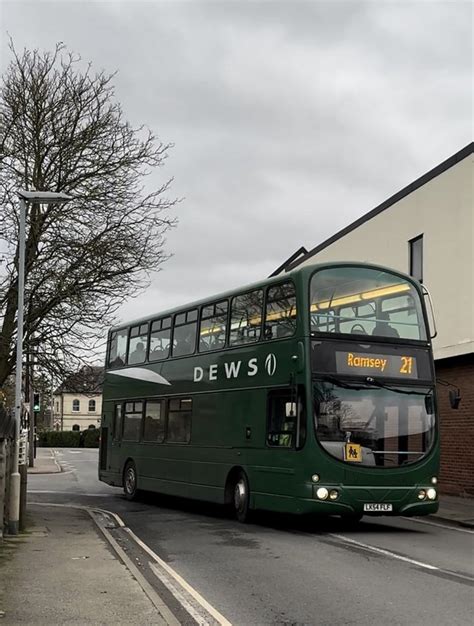 Dews Coaches Volvo B7tl Wright Eclipse Gemini Lk54 Flf O Flickr