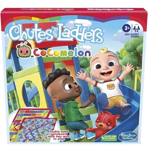 Hasbro Gaming Chutes And Ladders Juego De Mesa Cocomelon Ed Cuotas Sin Interés