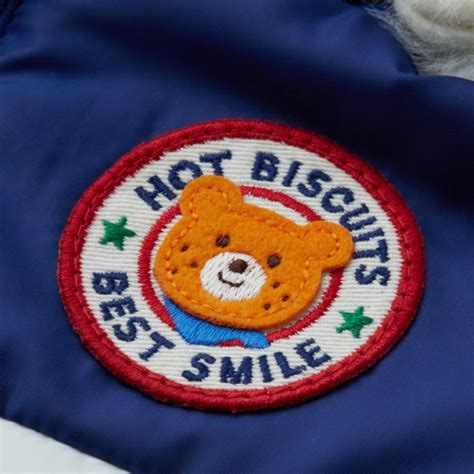 HOT BISCUITS ミキハウス 80 120cm 裏地フリース ジャンパー アウトレット マルチカラー 80cm 90cm 100cm 110cm 120cm ホットビスケッツ