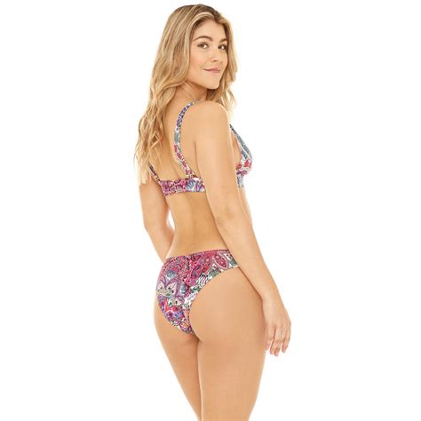 Mujer Bikini H O Wear Halter Banda Flores H O Wear