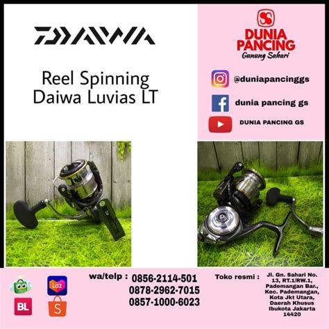 Reel Spinning Daiwa Luvias Lt Xh Lazada Indonesia