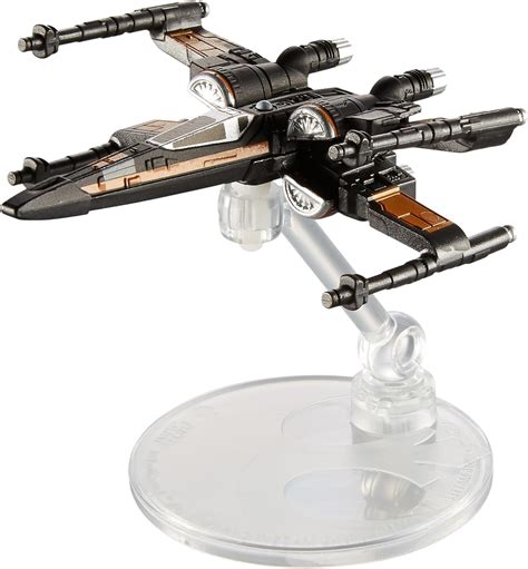 Hot Wheels Star Wars Rogue One Starship Vehicle Poe Damerons X Wing Fighter Open Wing Bigamart