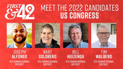 Meet the 2022 Candidates - US Congress - FIRST & 42