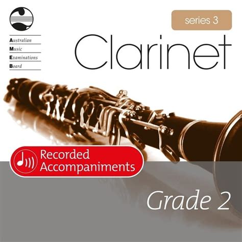 Clarinet Series Grade Recorded Accompaniments Sheet Music Pats