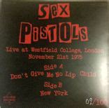 God Save The Sex Pistols Bootleg Guide Vinyl