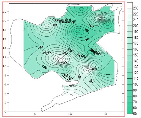 Map Showing Equal Th Zones Of Bapatla Mandal From The Above Map High