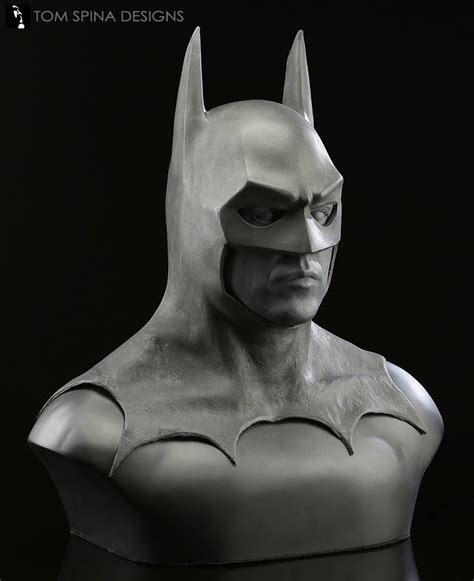 Batman Movie Cowl Display Bust Tom Spina Designs Tom Spina Designs