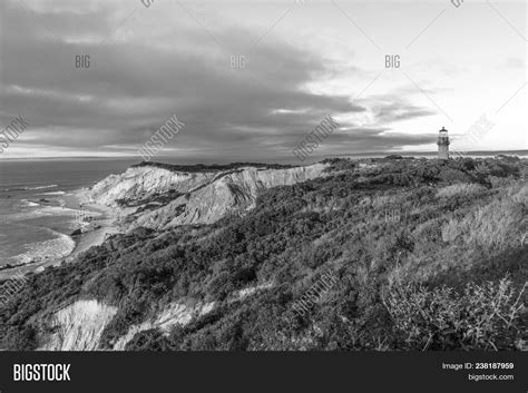 Gay Head Lighthouse Image Photo Free Trial Bigstock