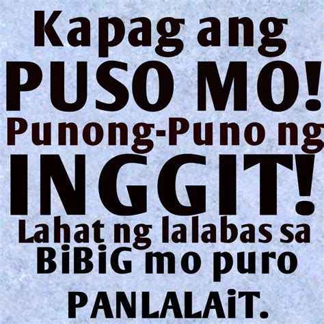 Tagalog Quotes Patama Sa Kaaway Quotesgram