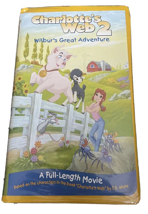 Charlottes Web 2 Wilburs Great Adventure Vhs