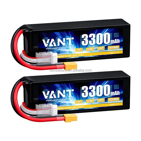 Vant Rc Drones Lipo Battery Vant 4s 14 8v 3300mah 75c Rc Car Truck Rc