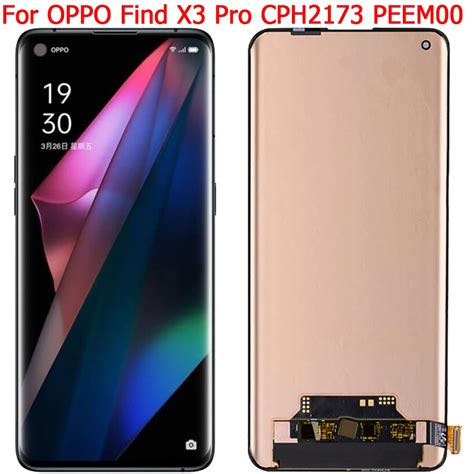 Pantalla LCD T Ctil Para OPPO Find X3 Pro Montaje Con Marco De 6 7