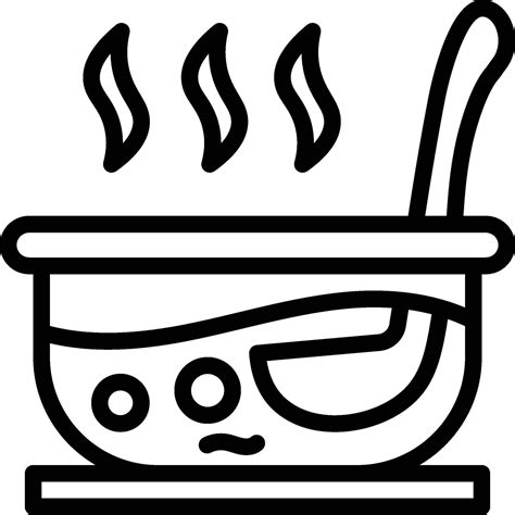 Soup Icon Hot Soup Icon 44184163 Vector Art At Vecteezy