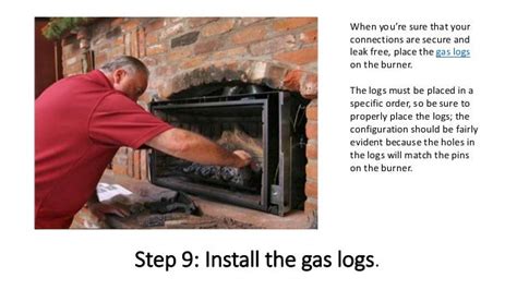 How To Install Gas Fireplace Logs