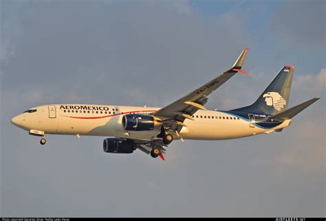 Aeromexico Boeing 737 NG Max XA AMS Photo 92447 Airfleets Aviation